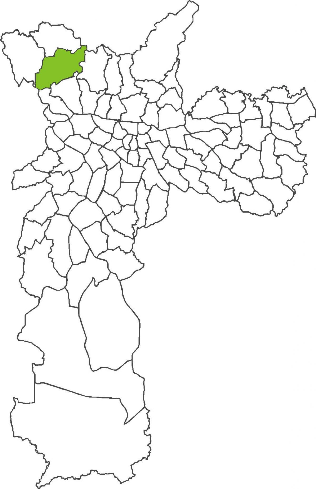Peta kabupaten Jaraguá