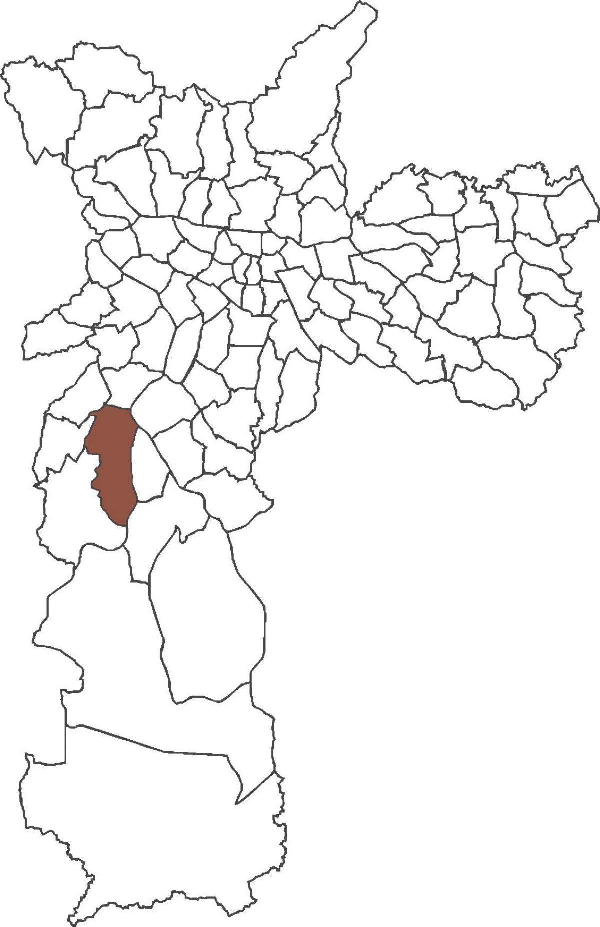 Peta dari Jardim Sao Luis kabupaten