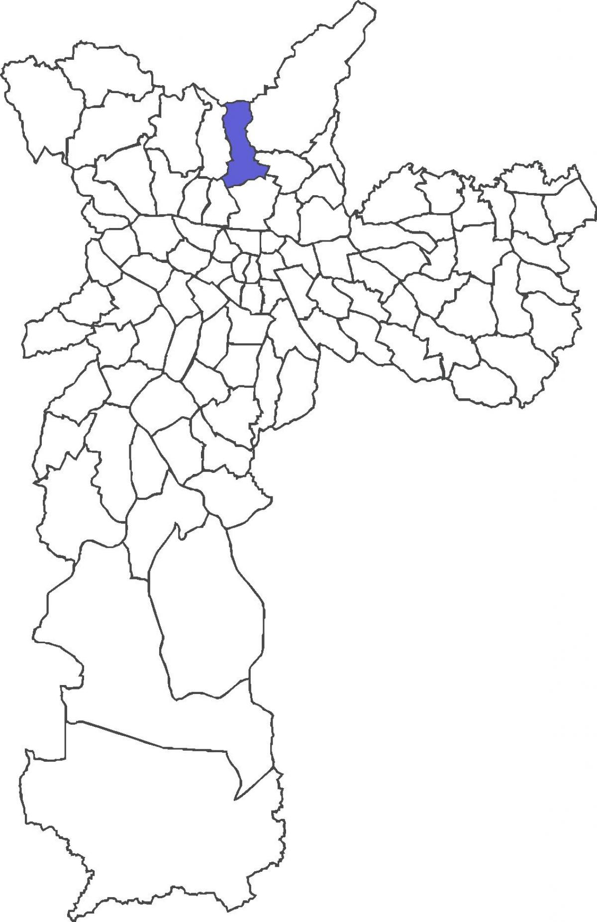Peta dari Mandaqui kabupaten
