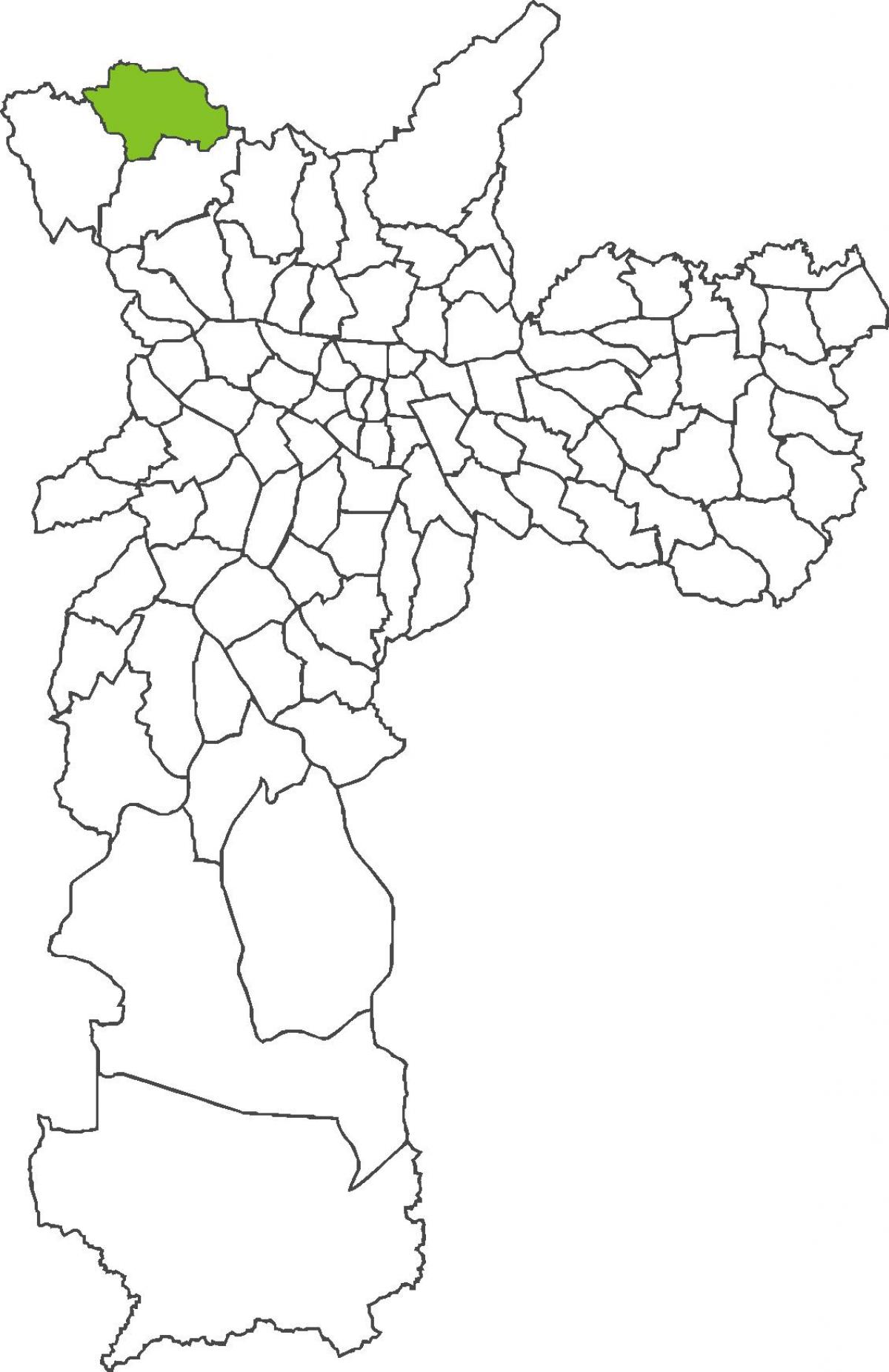 Peta kabupaten Perus