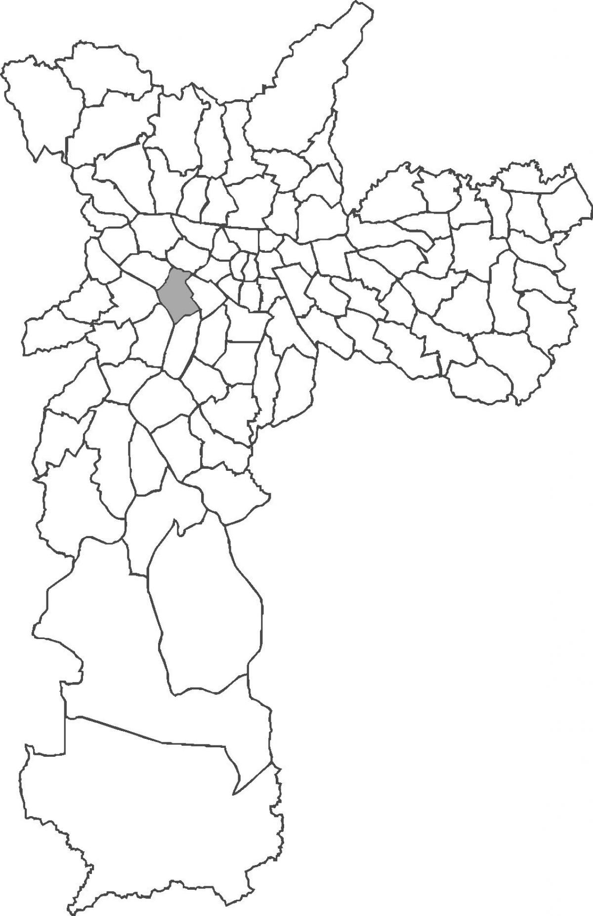 Peta kabupaten Pinheiros