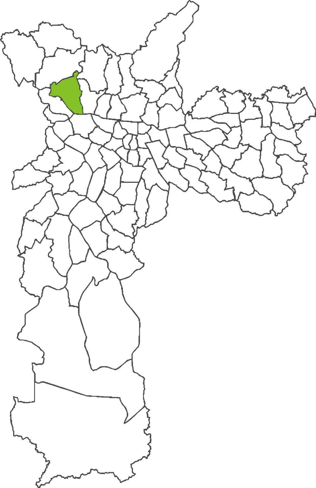 Peta kota Pirituba