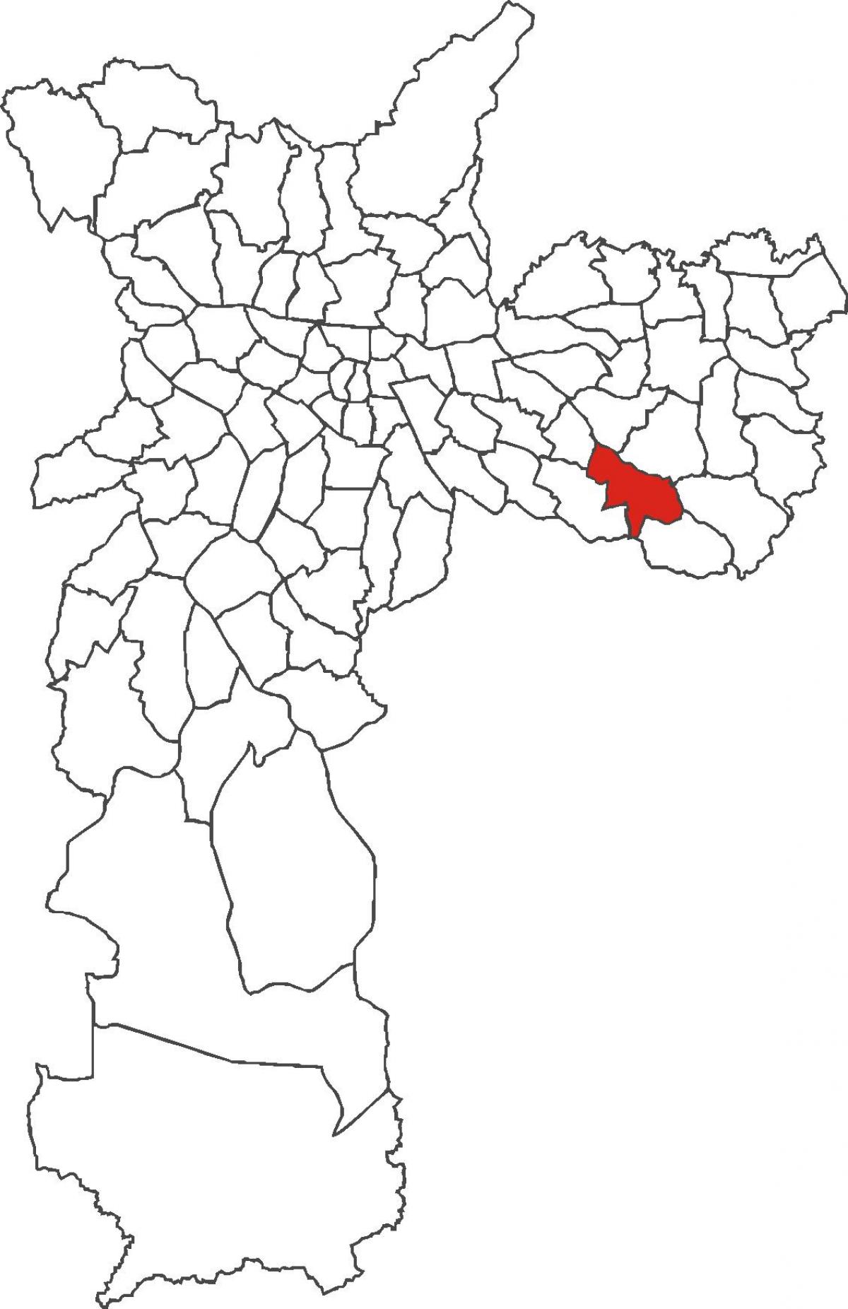 Peta kota San-Mateus