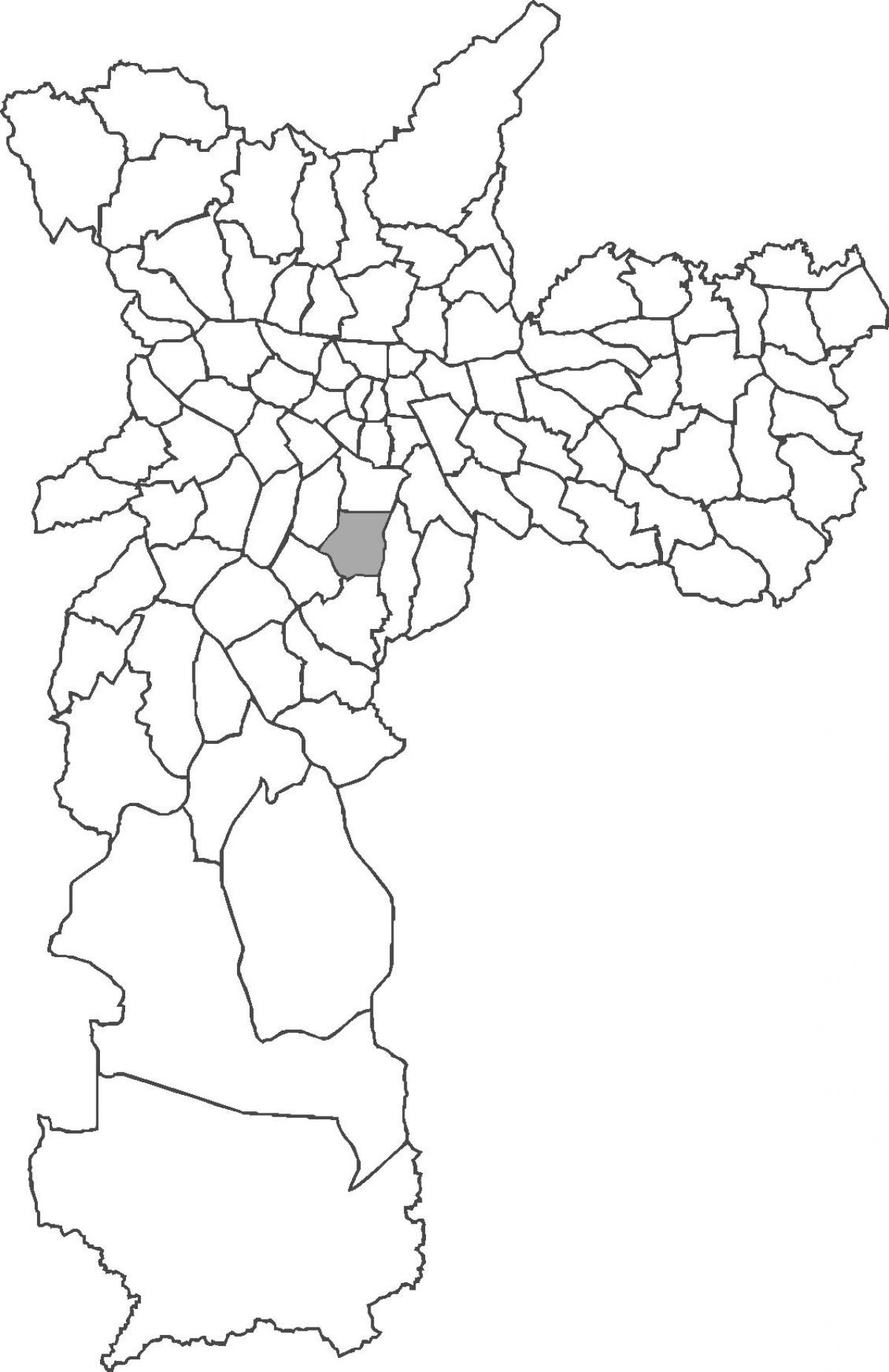 Peta kabupaten Saúde