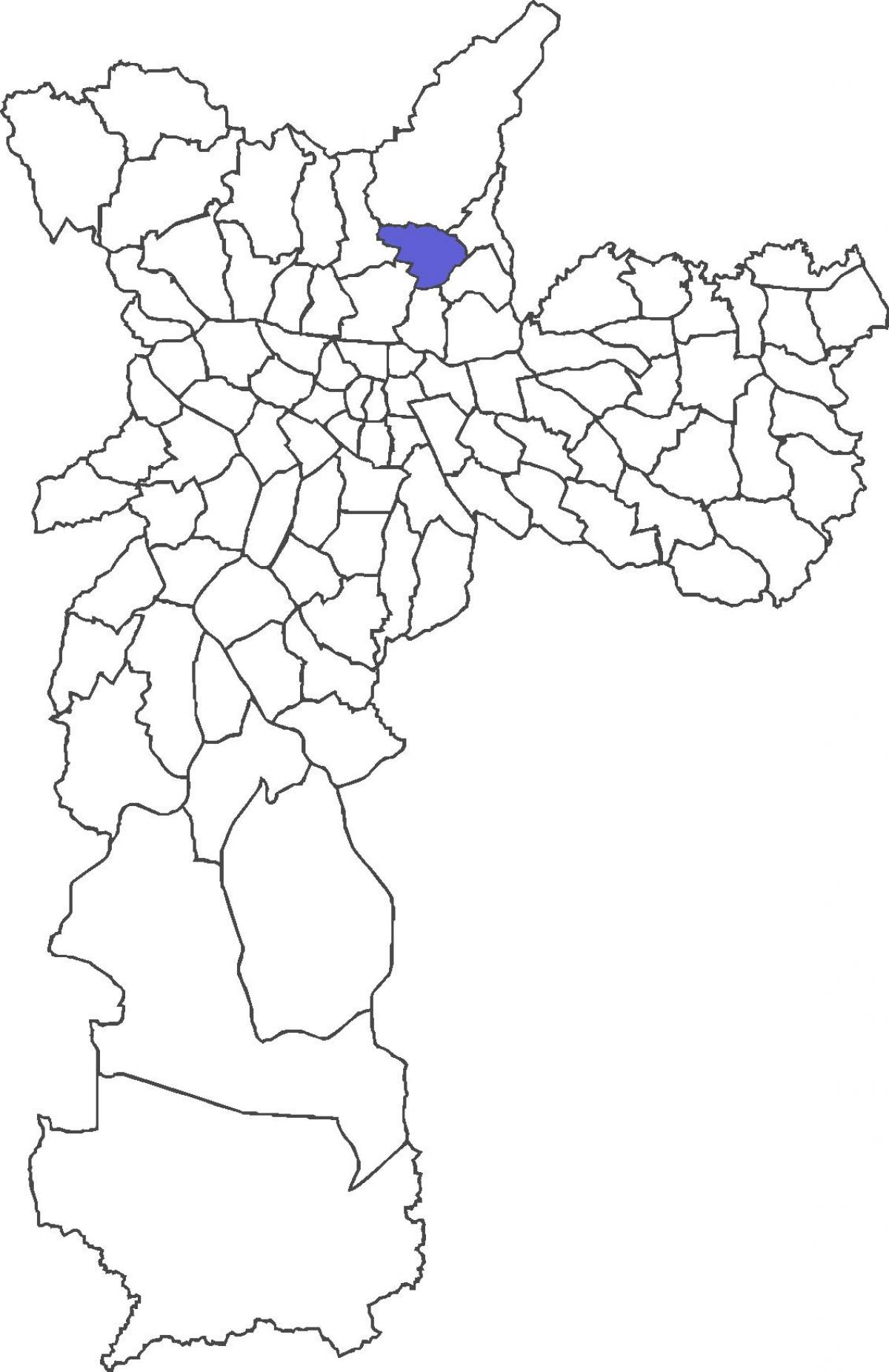 Peta kabupaten Tucuruvi
