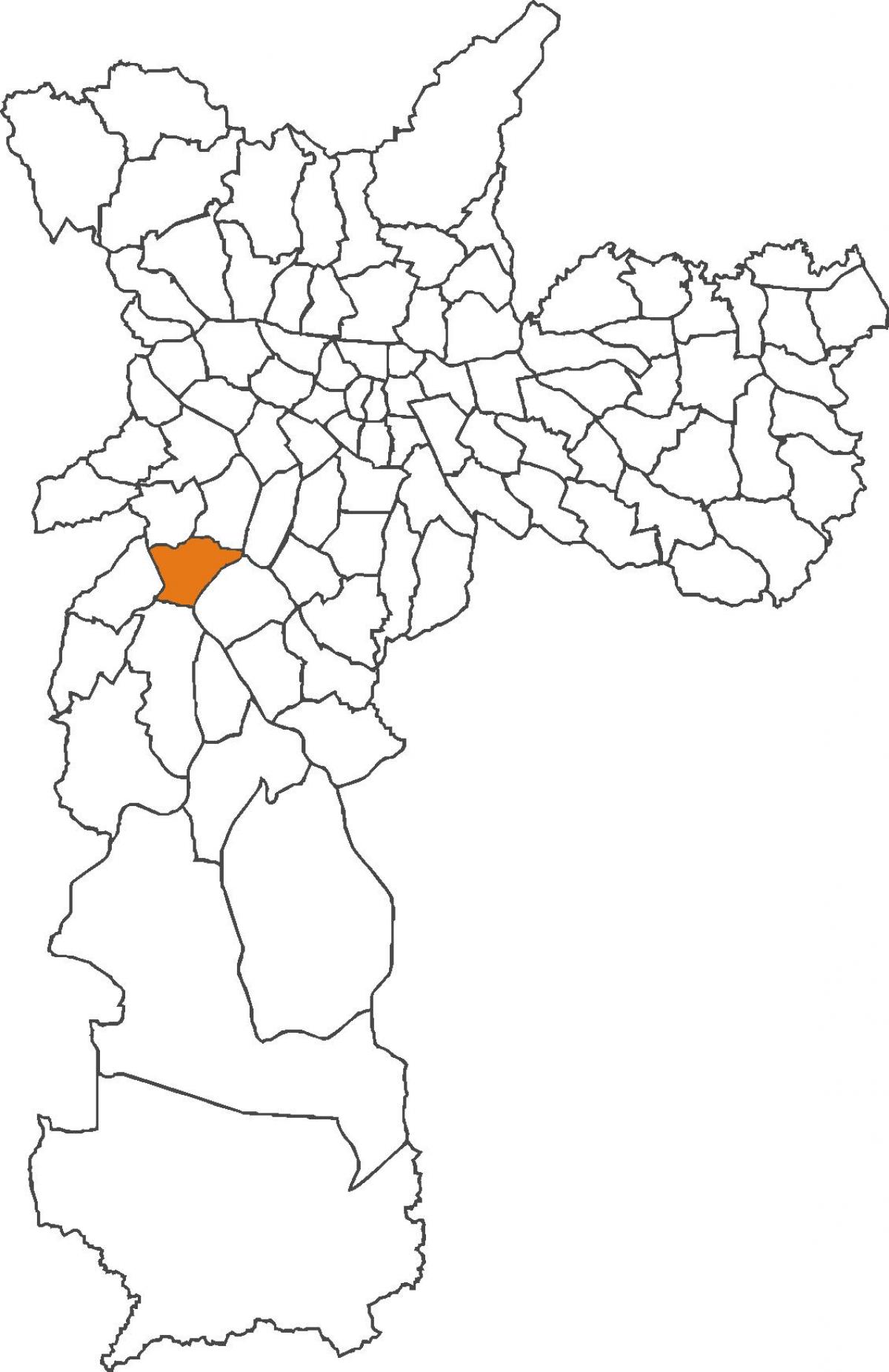 Peta dari Vila Andrade kabupaten