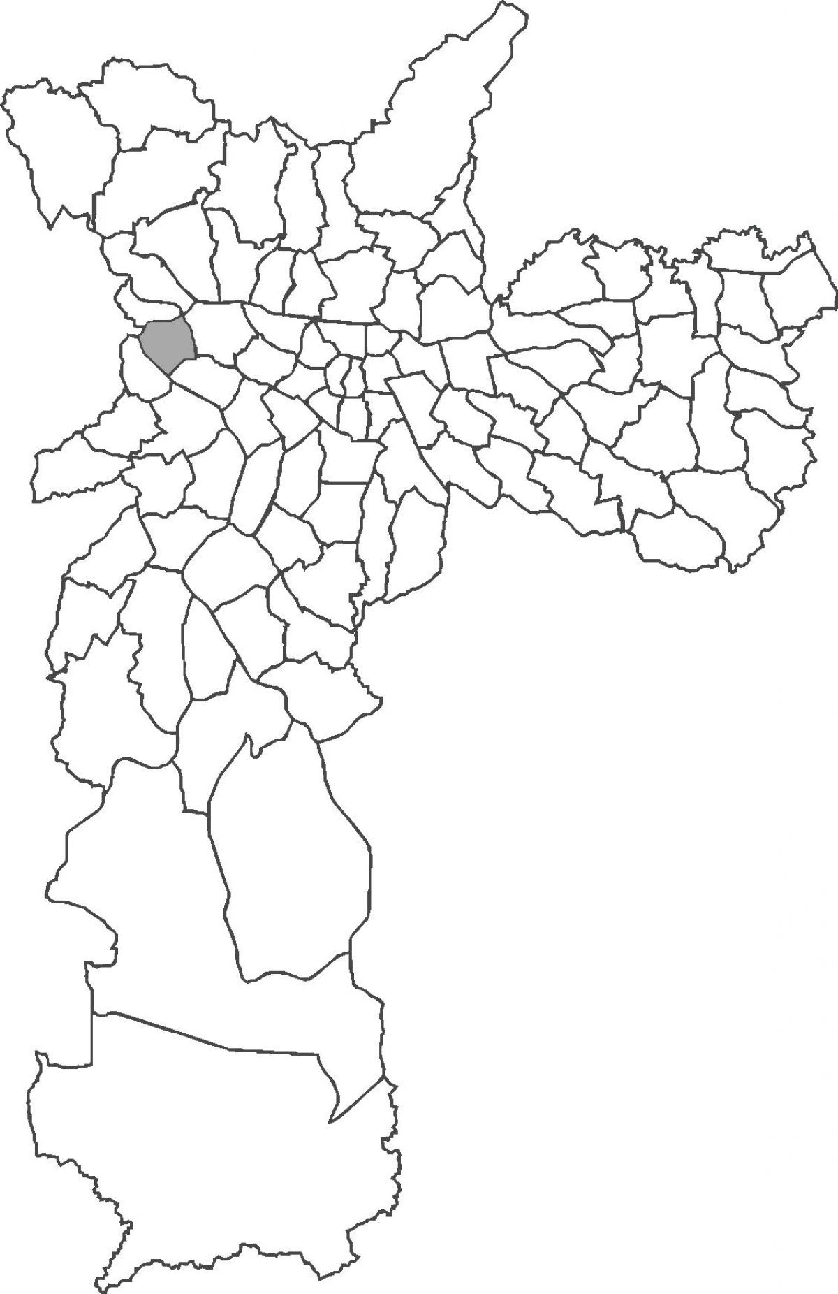 Peta dari Vila Leopoldina kabupaten