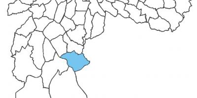 Peta Pedreira kabupaten