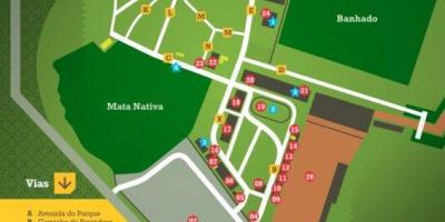 Peta dari Rodeio Sao Paulo park