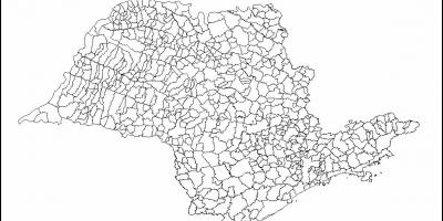 Peta dari Sao Paulo virgin - kota