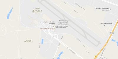 Peta dari VCP - bandara Campinas