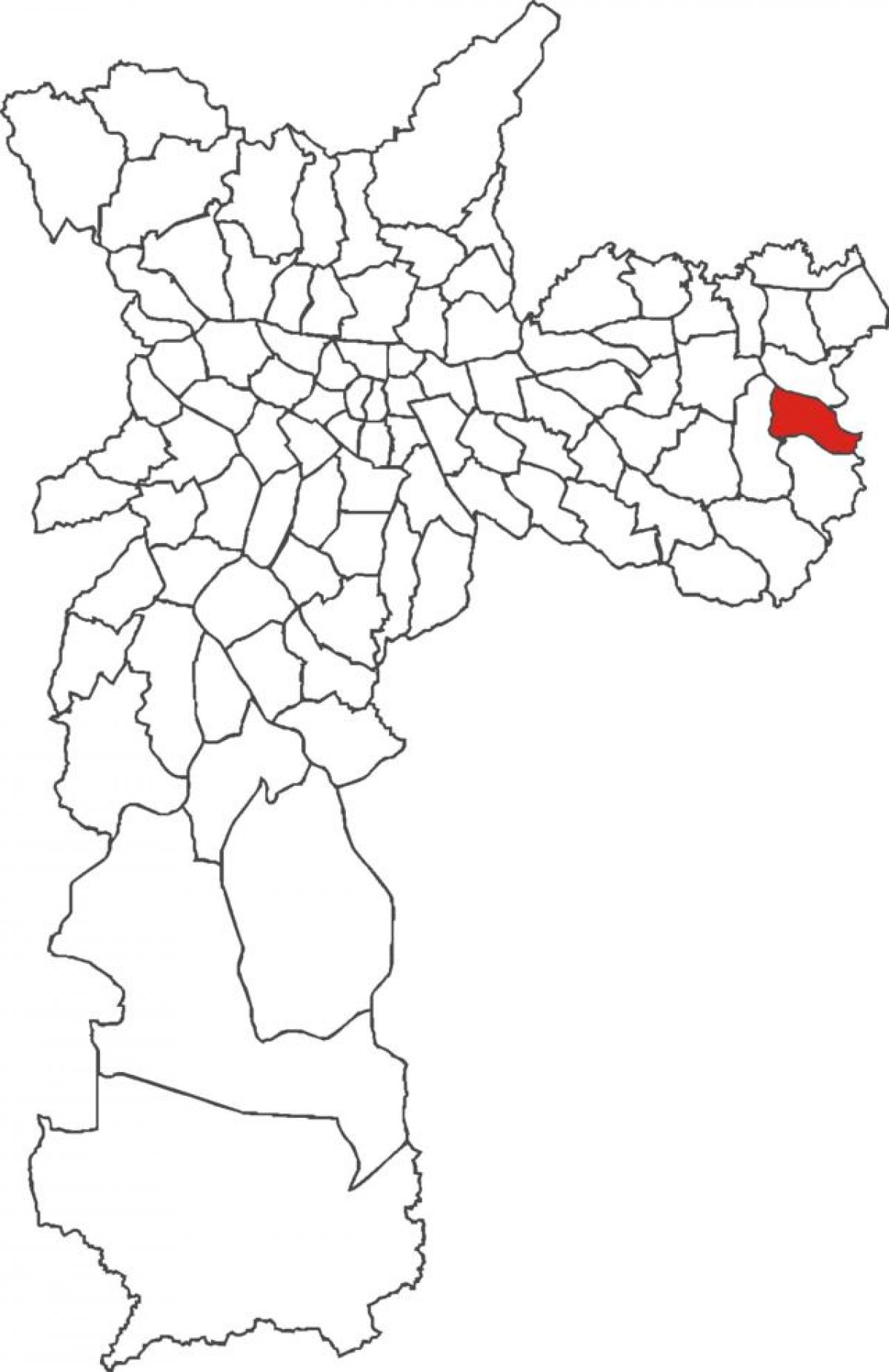 Peta kabupaten Guaianazes