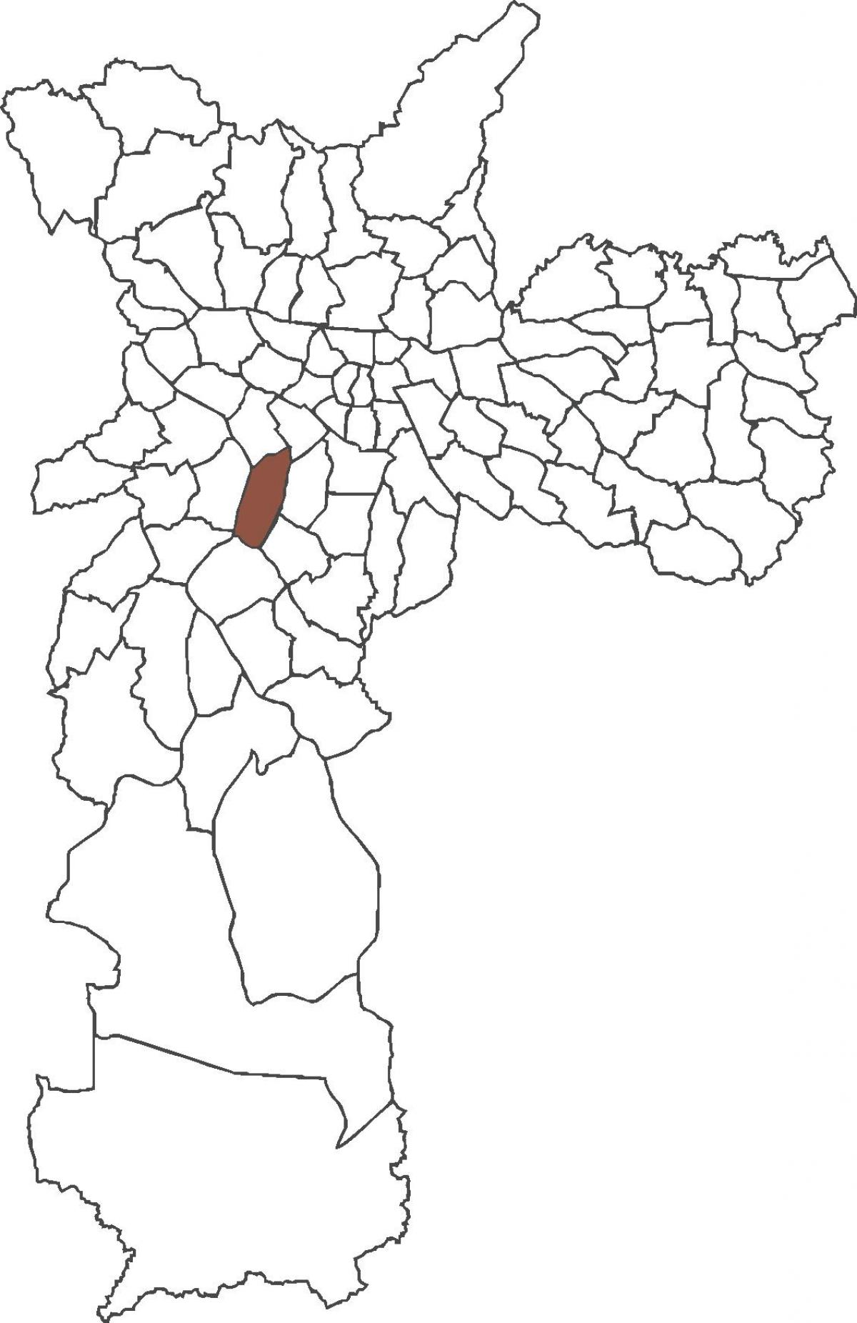 Peta dari Itaim Bibi kabupaten