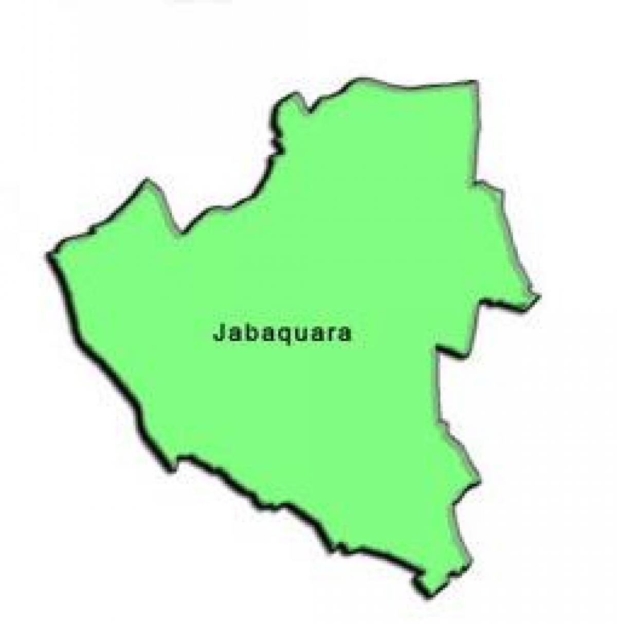 Peta dari Jabaquara sub-prefektur