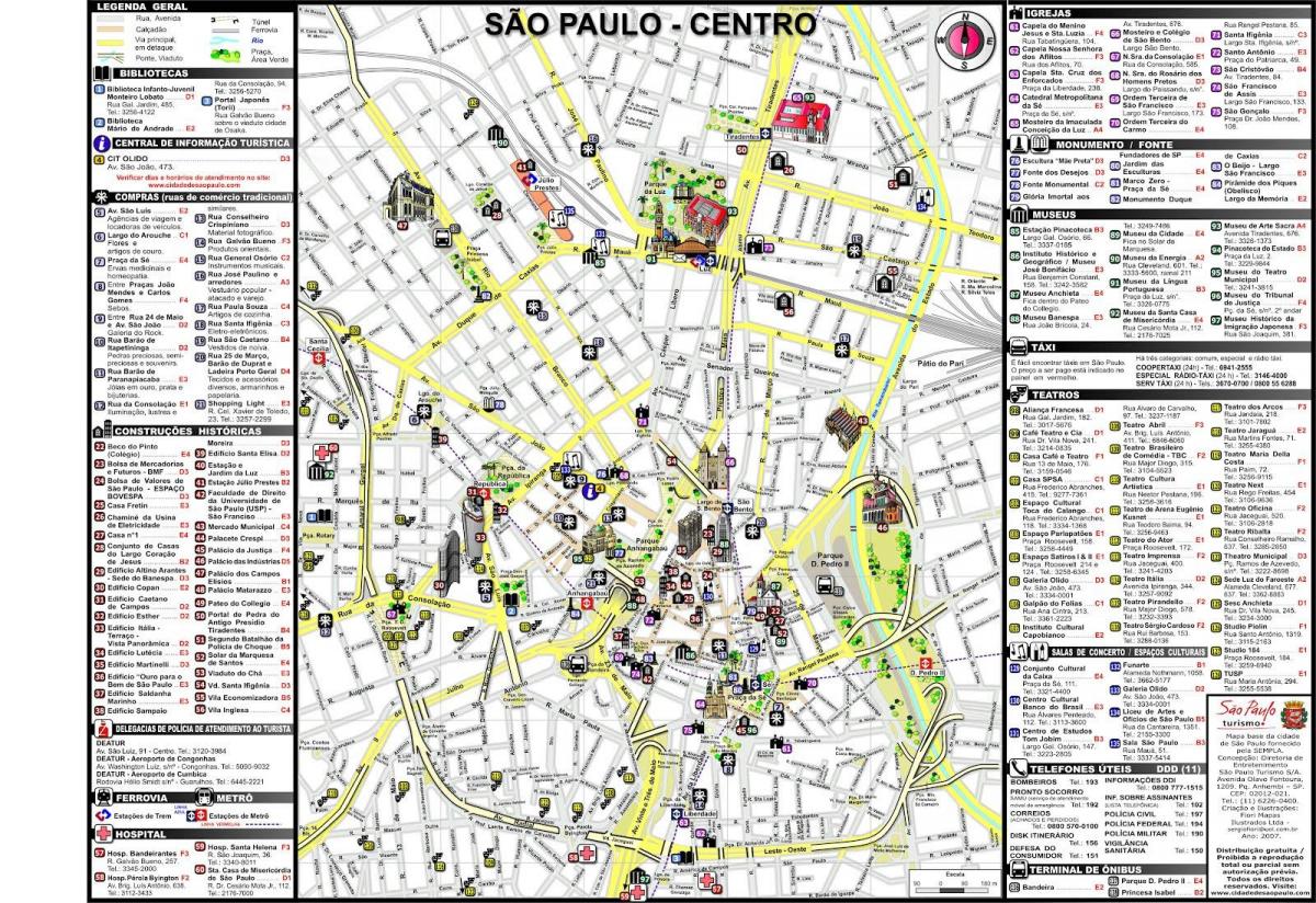 Peta dari Sao Paulo
