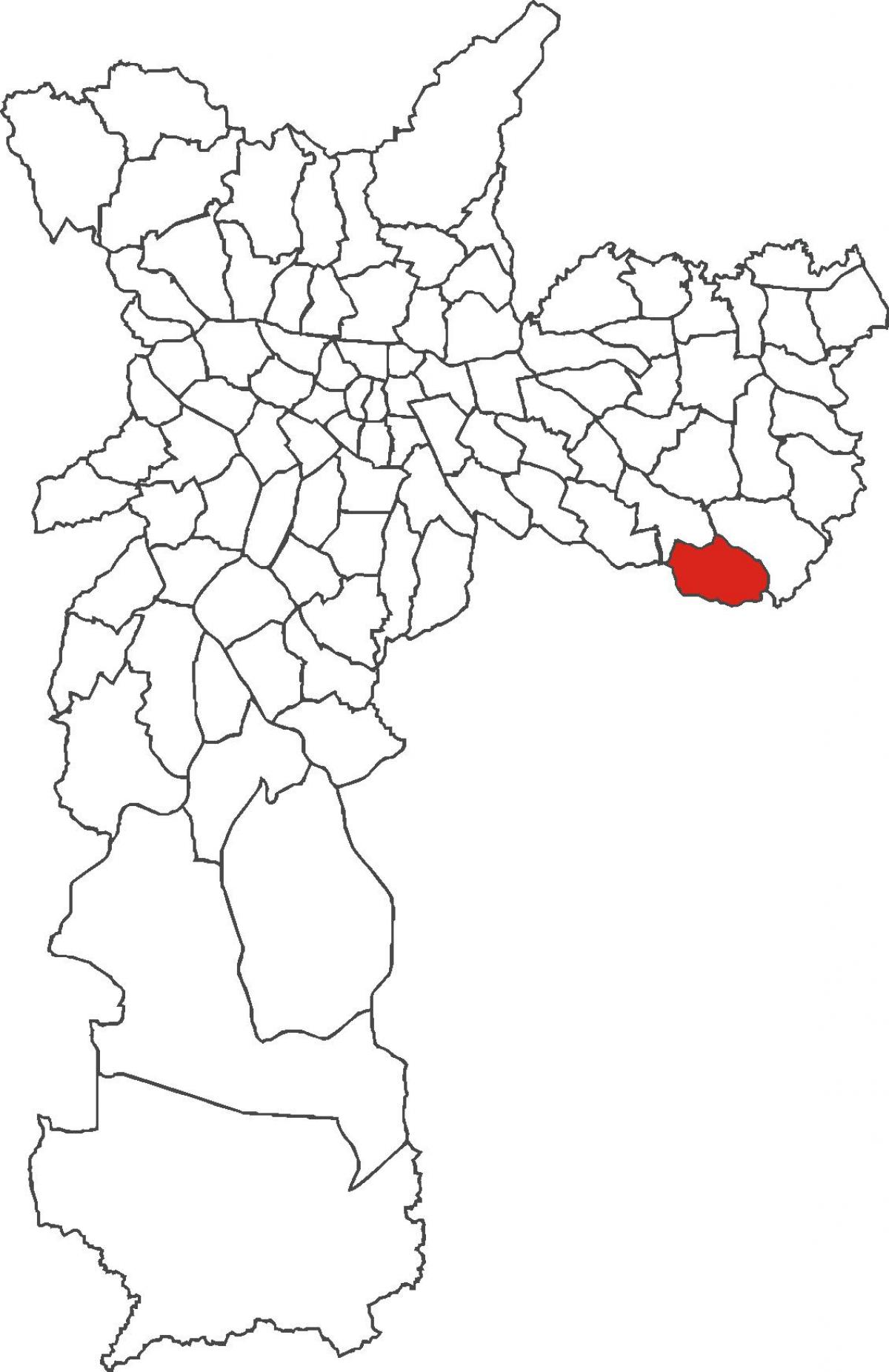 Peta dari San Rafael kabupaten