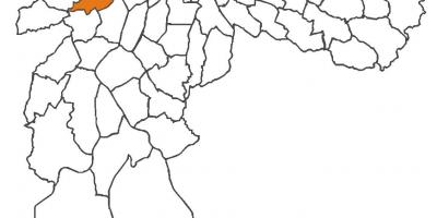 Peta dari Butantã kabupaten