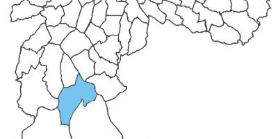 Peta dari Cidade Dutra kabupaten