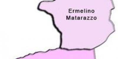 Peta dari Ermelino Matarazzo sub-prefektur