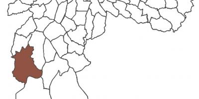 Peta dari Jardim Ângela kabupaten
