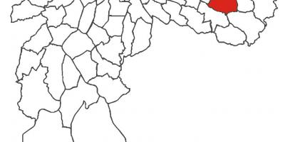 Peta dari Parque do Carmo kabupaten