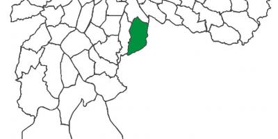 Peta dari Sacomã kabupaten