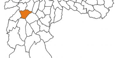 Peta dari Vila Andrade kabupaten
