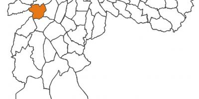Peta dari Vila Sônia kabupaten