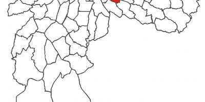 Peta dari Água Rasa district